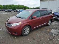 Vehiculos salvage en venta de Copart Windsor, NJ: 2014 Toyota Sienna XLE