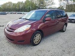 Salvage cars for sale at North Billerica, MA auction: 2008 Toyota Sienna XLE