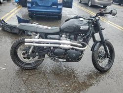 Salvage cars for sale from Copart Pennsburg, PA: 2015 Triumph Scrambler
