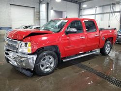 Salvage cars for sale at Ham Lake, MN auction: 2013 Chevrolet Silverado K1500 LT