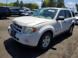 Salvage cars for sale at Denver, CO auction: 2009 Ford Escape Hybrid