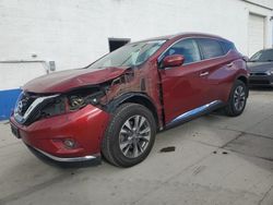 Nissan salvage cars for sale: 2015 Nissan Murano S