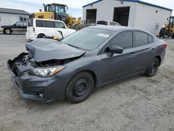 Salvage cars for sale from Copart Airway Heights, WA: 2018 Subaru Impreza