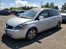 Salvage cars for sale from Copart Denver, CO: 2006 Nissan Quest S