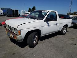 Salvage trucks for sale at Hayward, CA auction: 1993 Nissan Truck Short Wheelbase