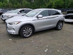 Salvage cars for sale at Waldorf, MD auction: 2020 Infiniti QX50 Pure