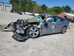 Salvage cars for sale at Mendon, MA auction: 2018 Honda Accord Touring