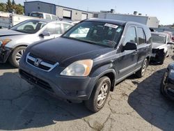 Salvage cars for sale at Vallejo, CA auction: 2004 Honda CR-V EX