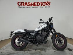 Salvage motorcycles for sale at Dallas, TX auction: 2021 Honda CMX500 A