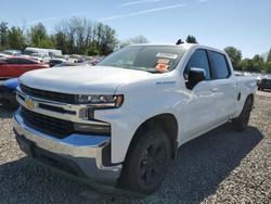 Chevrolet Silverado k1500 lt salvage cars for sale: 2019 Chevrolet Silverado K1500 LT