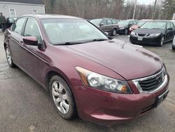 Salvage cars for sale at North Billerica, MA auction: 2009 Honda Accord EXL