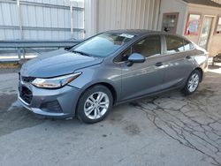 Chevrolet salvage cars for sale: 2019 Chevrolet Cruze LT