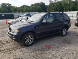 Salvage cars for sale at Augusta, GA auction: 2006 BMW X5 3.0I