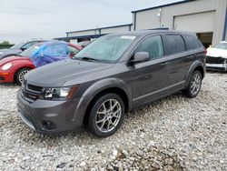 Salvage cars for sale at Wayland, MI auction: 2018 Dodge Journey GT