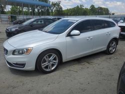 Salvage cars for sale from Copart Spartanburg, SC: 2015 Volvo V60 PREMIER+