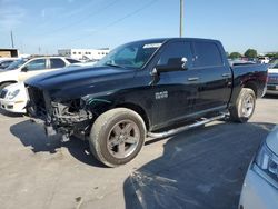 Salvage cars for sale at Grand Prairie, TX auction: 2013 Dodge RAM 1500 ST