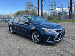 Salvage cars for sale at North Billerica, MA auction: 2016 Toyota Avalon XLE