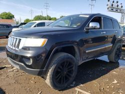 Salvage cars for sale from Copart Columbus, OH: 2012 Jeep Grand Cherokee Overland