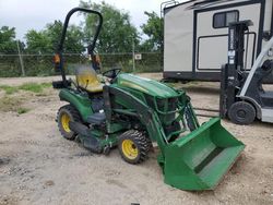 Salvage cars for sale from Copart San Antonio, TX: 2018 John Deere 1023E