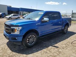 Salvage cars for sale at Woodhaven, MI auction: 2018 Ford F150 Supercrew