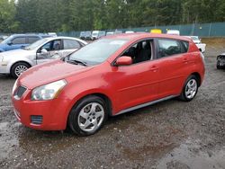 Vehiculos salvage en venta de Copart Graham, WA: 2009 Pontiac Vibe