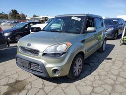 Salvage cars for sale at Martinez, CA auction: 2012 KIA Soul +