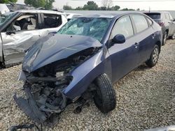 Salvage cars for sale at New Braunfels, TX auction: 2007 Hyundai Elantra GLS