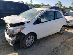 Salvage cars for sale from Copart Hampton, VA: 2013 Toyota Yaris