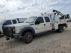 Salvage trucks for sale at San Antonio, TX auction: 2015 Ford F550 Super Duty