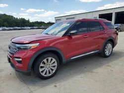 Salvage cars for sale at Gaston, SC auction: 2020 Ford Explorer Limited