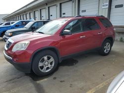 Salvage cars for sale at Louisville, KY auction: 2012 GMC Acadia SLE