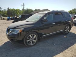 Nissan Pathfinder sv Hybrid salvage cars for sale: 2014 Nissan Pathfinder SV Hybrid