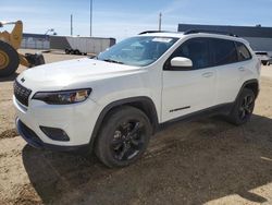 Salvage cars for sale at Nisku, AB auction: 2019 Jeep Cherokee Latitude