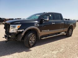 Salvage cars for sale at Andrews, TX auction: 2019 Nissan Titan XD SL