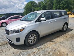 Salvage cars for sale from Copart Concord, NC: 2016 KIA Sedona L