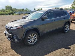 Salvage cars for sale at Columbia Station, OH auction: 2014 Jeep Cherokee Limited