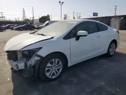 Salvage cars for sale at Wilmington, CA auction: 2014 Honda Civic LX