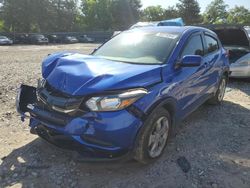 Salvage cars for sale at Madisonville, TN auction: 2018 Honda HR-V LX