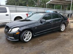 Salvage cars for sale at Austell, GA auction: 2012 Mercedes-Benz E 350 4matic