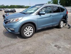 Salvage cars for sale at Dunn, NC auction: 2016 Honda CR-V EXL