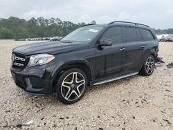 Salvage cars for sale from Copart Houston, TX: 2018 Mercedes-Benz GLS 550 4matic