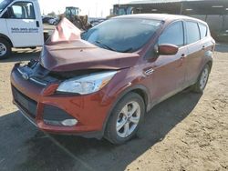 Salvage cars for sale at Brighton, CO auction: 2016 Ford Escape SE