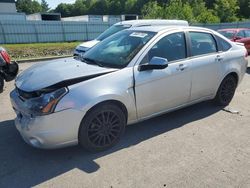 Salvage cars for sale at Assonet, MA auction: 2010 Ford Focus SES