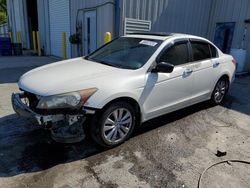 Vehiculos salvage en venta de Copart Savannah, GA: 2011 Honda Accord EXL