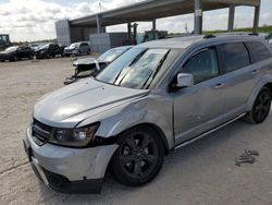 Salvage cars for sale from Copart West Palm Beach, FL: 2020 Dodge Journey Crossroad