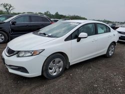 Honda salvage cars for sale: 2013 Honda Civic LX