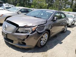 Salvage cars for sale at Seaford, DE auction: 2012 Buick Lacrosse