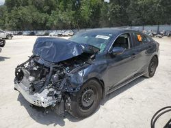 Salvage cars for sale at Orlando, FL auction: 2021 Honda Civic LX