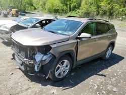 Salvage cars for sale at Marlboro, NY auction: 2018 GMC Terrain SLE