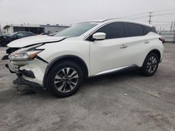 Salvage cars for sale at Sun Valley, CA auction: 2015 Nissan Murano S